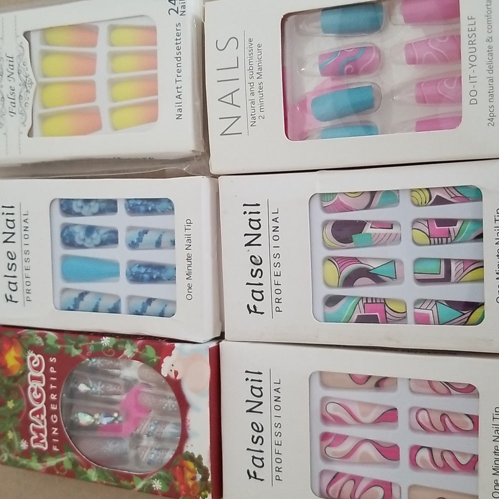 FALSE NAILS 6 PACKS